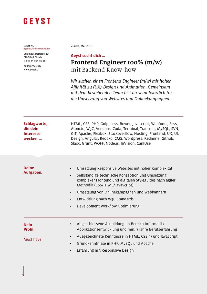Frontend Engineer – WANTED!