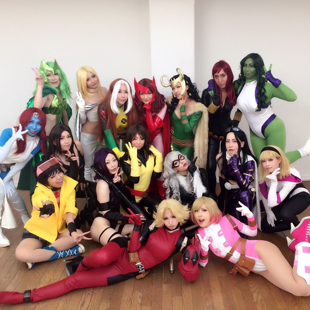 クレアヒスイのすがた マーベル女子会撮影会参加してきた O ローグで参加 めちゃ楽しすぎたけふじ マーベル女子会 T Co Mjwxv47szc Twitter