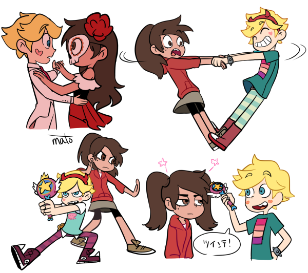 Mato 趣味アカ No Twitter ジェンダースワップ楽しい 原宿系マジカルプリンスとラテン系空手少女