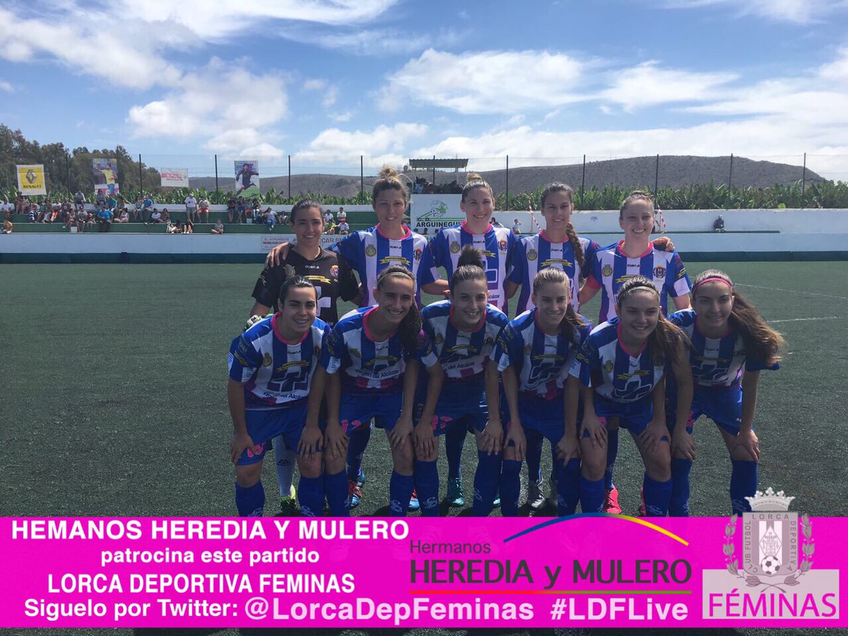 LorcaFeminas's tweet photo. Empieza el encuentro en Canarias @CDFEMARGUIN 0️⃣➖0️⃣ @LorcaDepFeminas #LiveLDF https://t.co/xpVi2ZY7qG