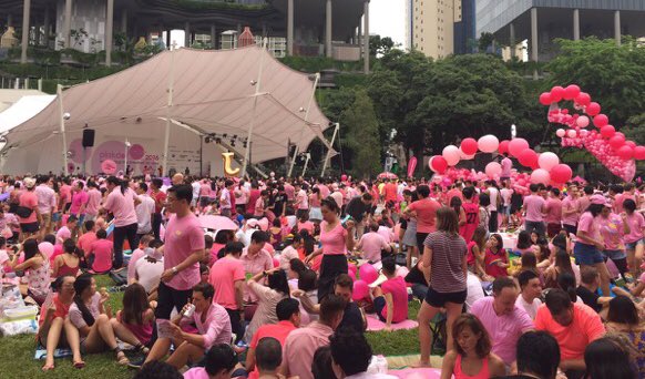 mellisayee's tweet photo. Memorable first time! Supporting the freedom to love 🙌🏼 #pinkdotsg2016 #loveislove  #lovewins  #equalfuture 💙💖💛💜💚 https://t.co/r7fmSgkuKq
