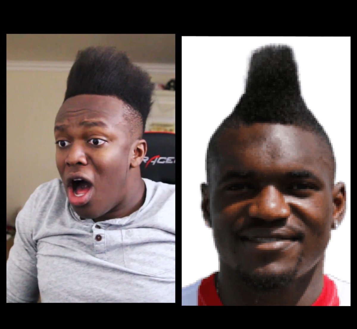 ChrisDeNavi's tweet photo. @KSIOlajidebt looking like Bifouma https://t.co/drkzrhf8hr