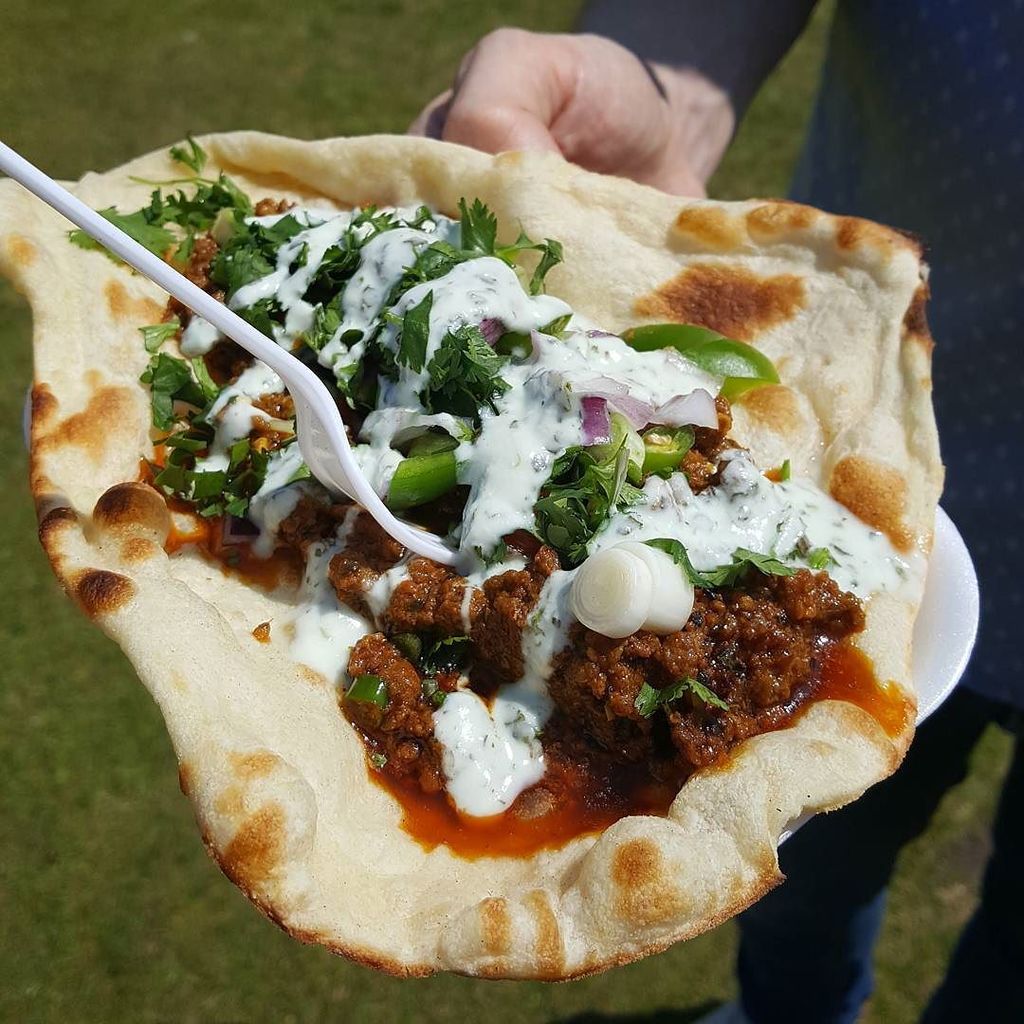 So good 😍😍 <a href="/foodiesfestival/">Foodies Festival</a> #lambkeema #naan #indianstreetfood #foodiesfestival #birmingha… ift.tt/24qGqvb