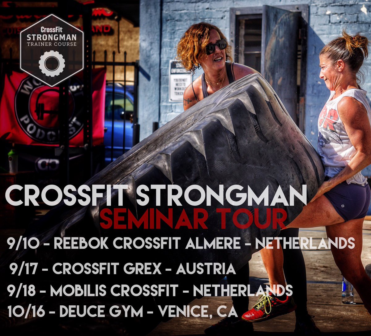 FunctionalCoach's tweet image. Let's talk about that easy #Strongman addition to your #CrossFit program, world.