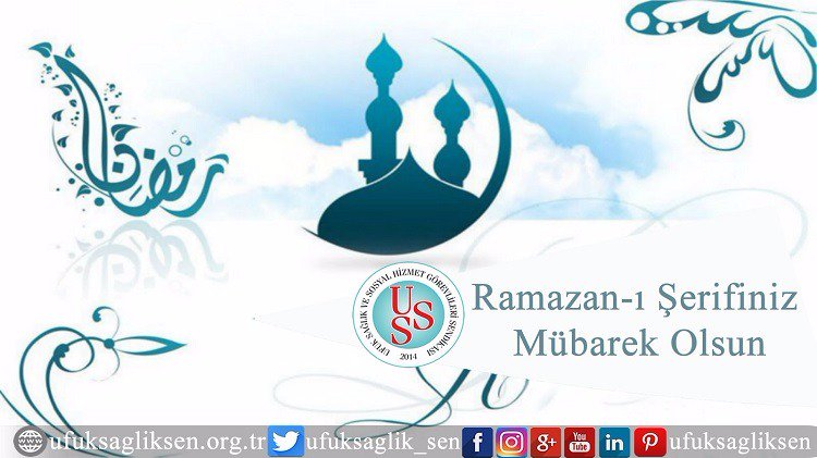 Milletimizin ve bütün Müslümanların Mübarek Ramazan Ayını kutluyoruz. #HayırlıRamazanlar 
www2.ufuksagliksen.org.tr/icerik/809/ram…