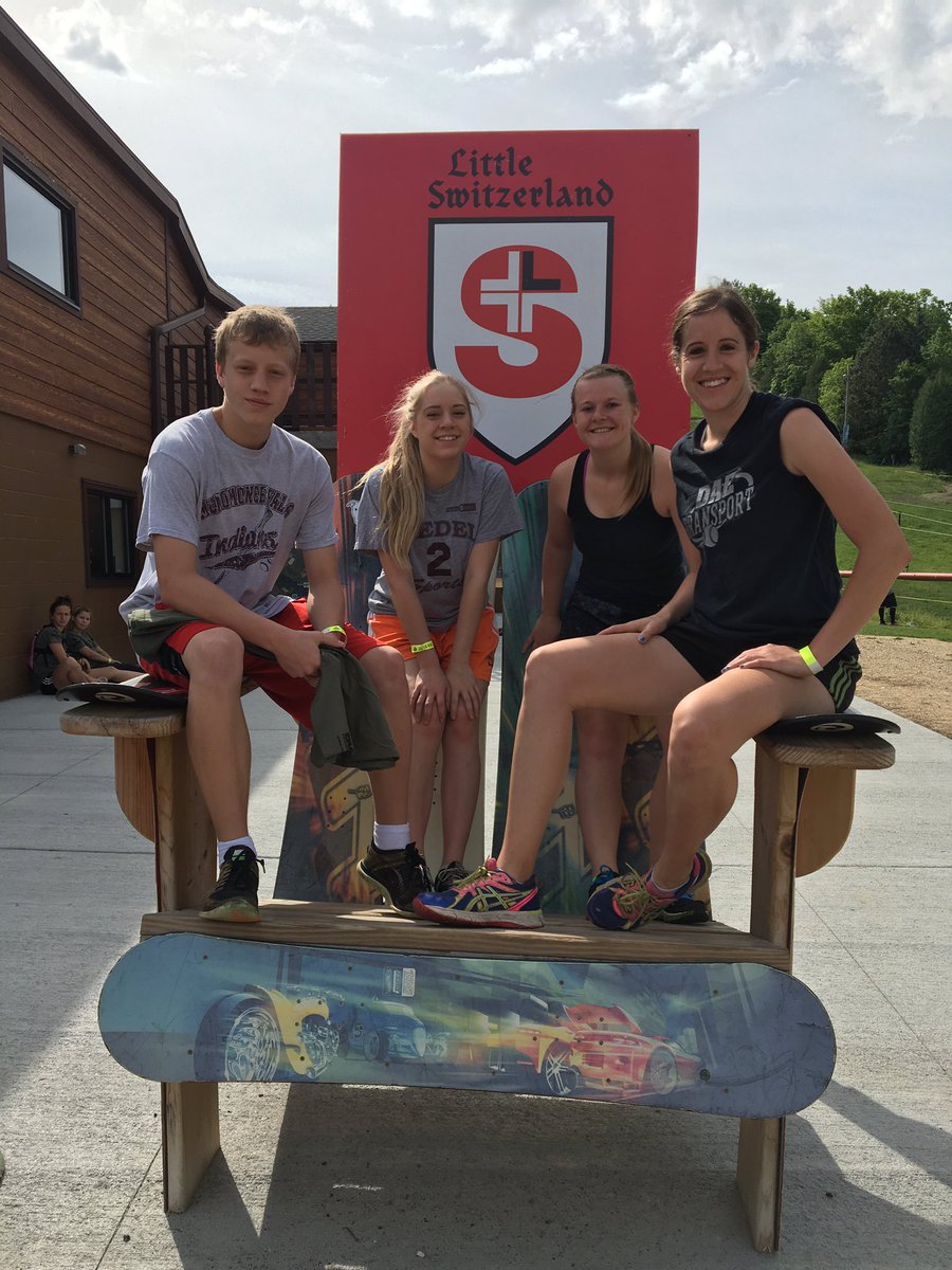 KerryBrandner's tweet photo. Enjoyed family bonding doing the #AlpineAdventureChallenge at Little Swiss.  Plus @imbrenda and Cal #seniorfitness https://t.co/YjwsB6MOMF