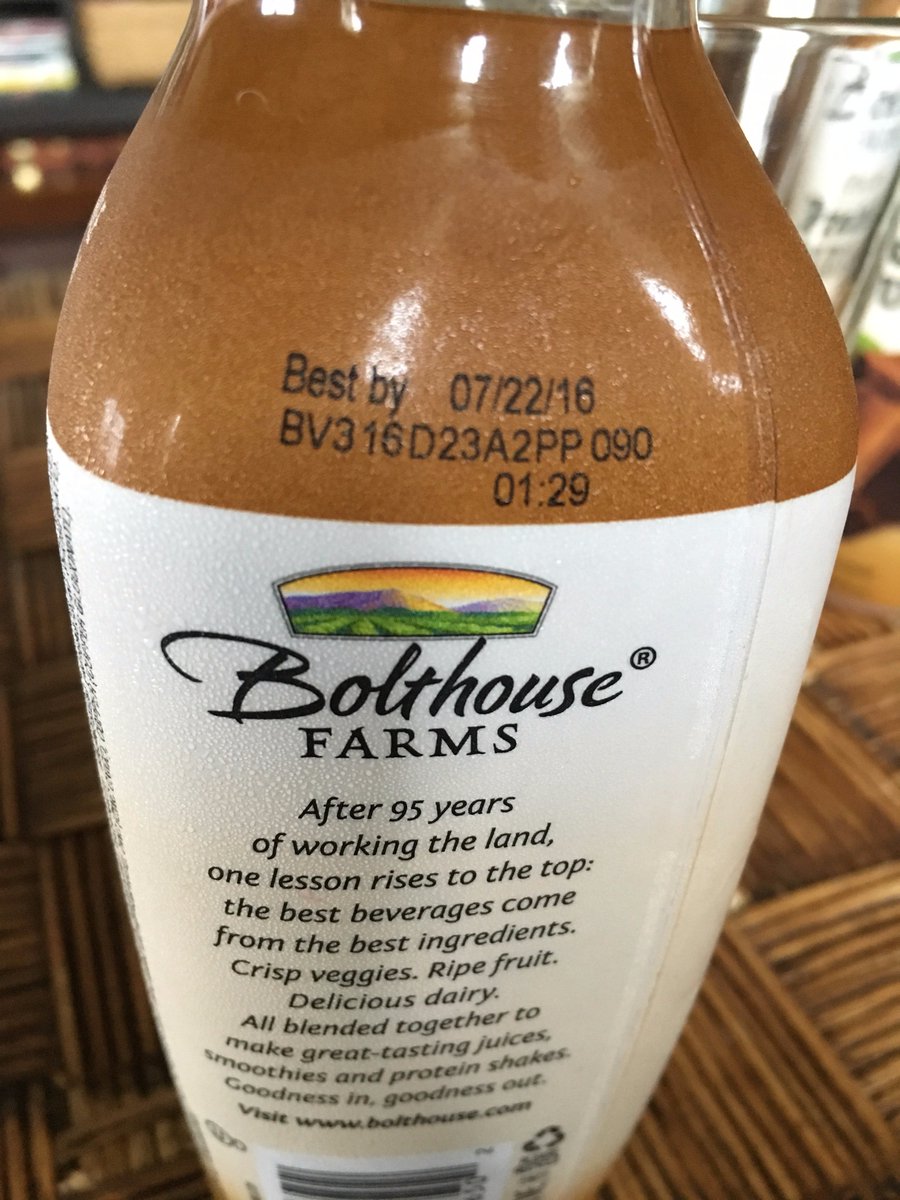 Margo_Photo's tweet photo. @Target I bought @BolthouseFarms 2different stores in #maryland &amp;they were both spoiled &amp;curdled weren't expired WTF https://t.co/oGxhgbFxep