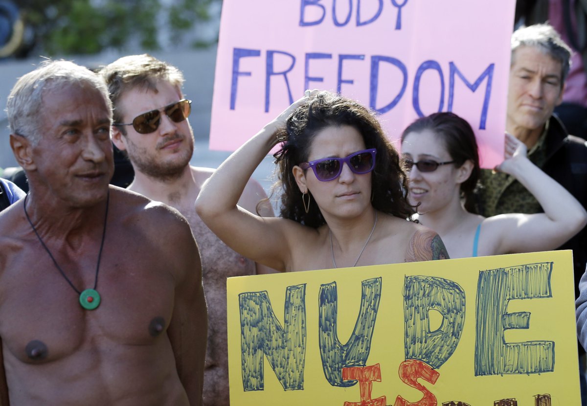 Canadian Nudists Teens - Nudist group: problems like teen pregnancy + porn addiction can be solved  by normalising naked bodies. Do you agree? | LBC | Scoopnest