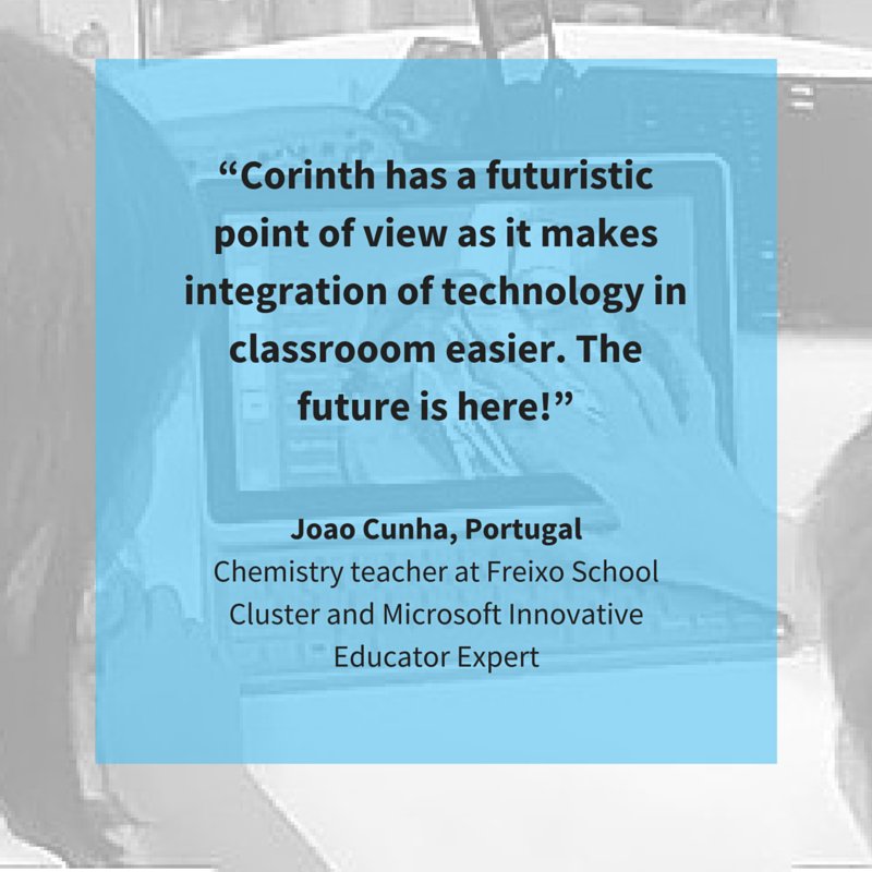 corinth_reality's tweet photo. What do #teachers think about #CorinthClassroom? #education #edtech https://t.co/XuxclCFKjS