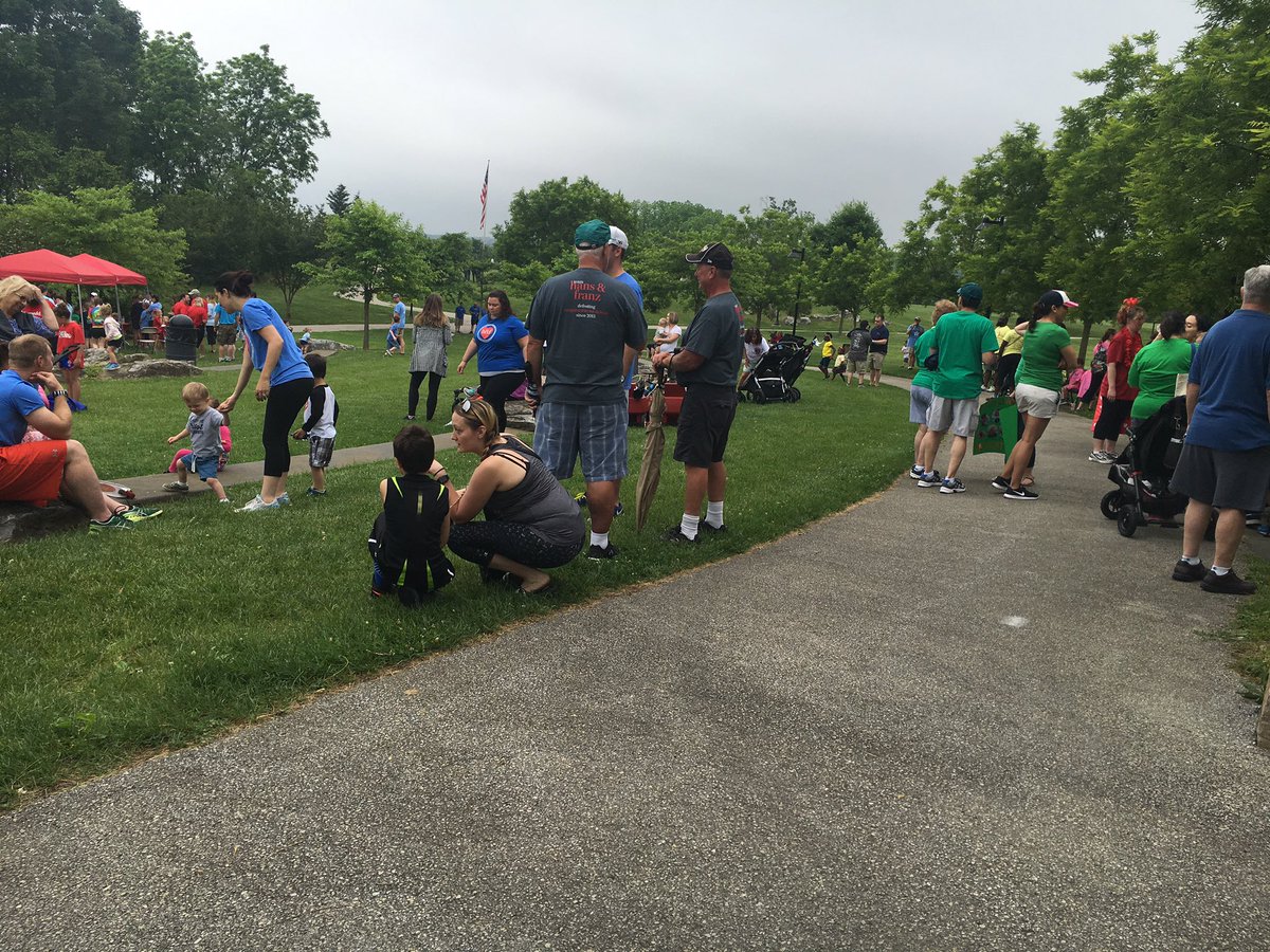 JenniJoyceTV's tweet photo. People gathering for start of 2016 @DelValCHW #congentialheartwalk @FOX29philly https://t.co/uLWQqNuSyA