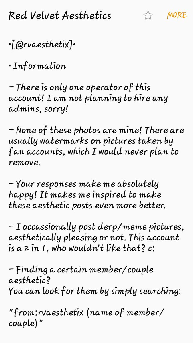 rvaesthetix's tweet photo. ･Request and Information Thread •

Give a like if you're done reading! ♡ https://t.co/Z5JR8kXvVH