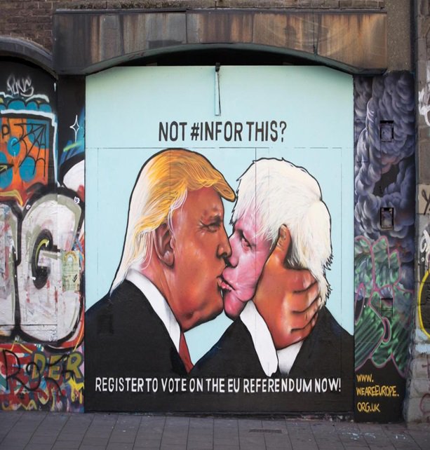 Pops_Mum's tweet photo. This is so funny! #VoteRemain #LabourIn #scary #veryscary #veryveryscary #Boris #Trump #EUreferendum https://t.co/im5f8hveOy