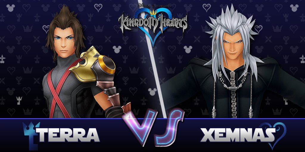 Sisprox's tweet photo. En Combate 4 ganó Axel con 194 a Riku con 88! Combate 5 de #KingdomHearts : Xemnas VS Terra!
🔁 - TERRA
❤ - XEMNAS https://t.co/6DVocOTgNn