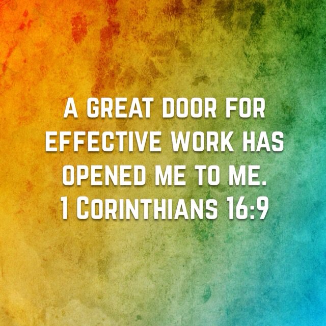 EdCofC's tweet photo. God opens doors of opportunity for us to share Christ. #CommissionSunday https://t.co/5MxQKxZJHz
