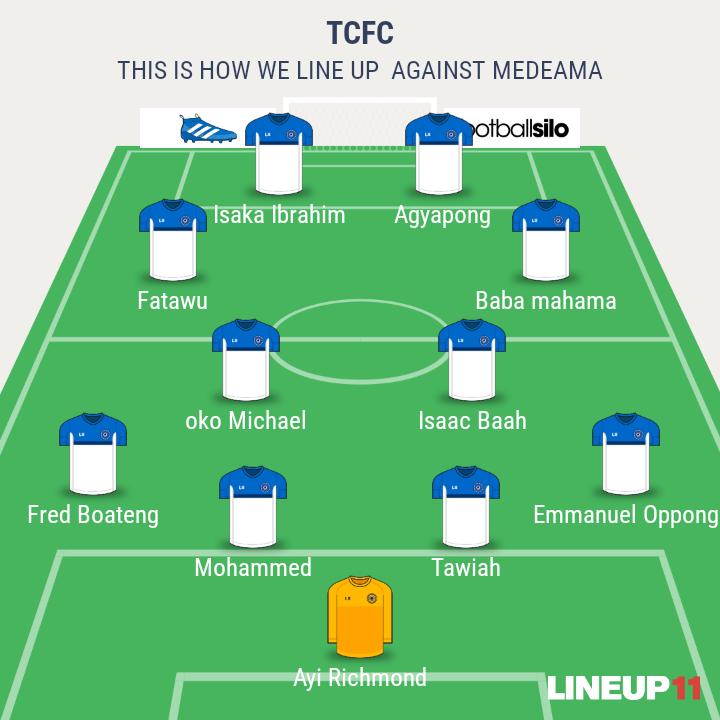 fctechimancity's tweet photo. Coach Joe Adarkwa will be at the touch line
@MedeamaSC vs @fctechimancity https://t.co/Gn7Pf7jPCd