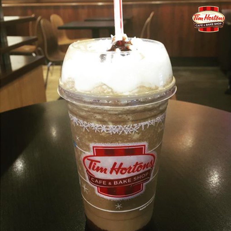 Our Iced Cappuccino will give you the refreshment you've always wanted! #TimHortons #ClubApparel