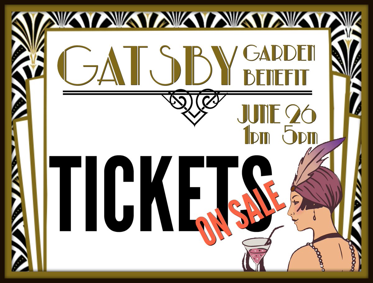 Get ur tix 2 #GatsbyGardenBenefit in support of #barrieshelter 2day @ #georgianmall plus 1920 swag theeventdivas.ca