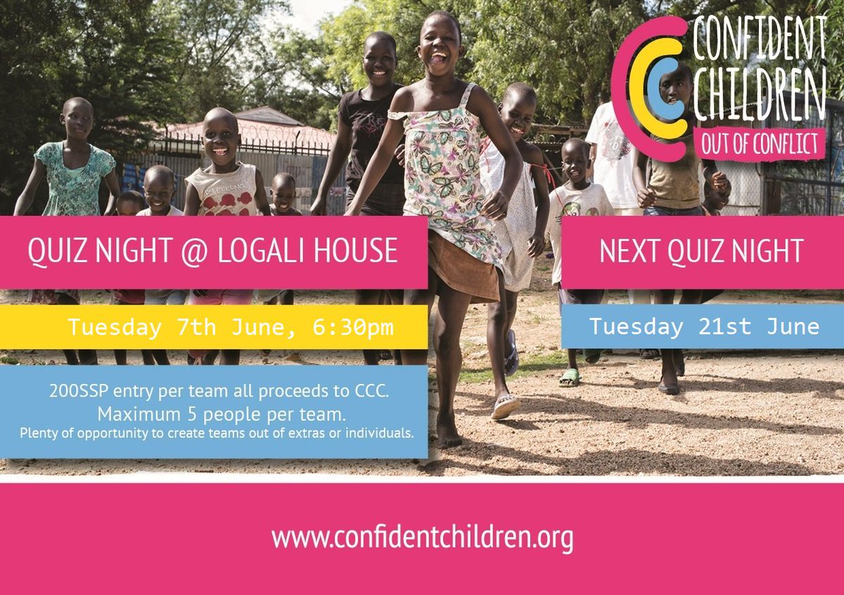 cccjuba's tweet photo. Don't miss this Tuesday's Logali Quiz! Great fun for #Juba's most vulnerable kids in school #SouthSudan https://t.co/epBjLSxzUS