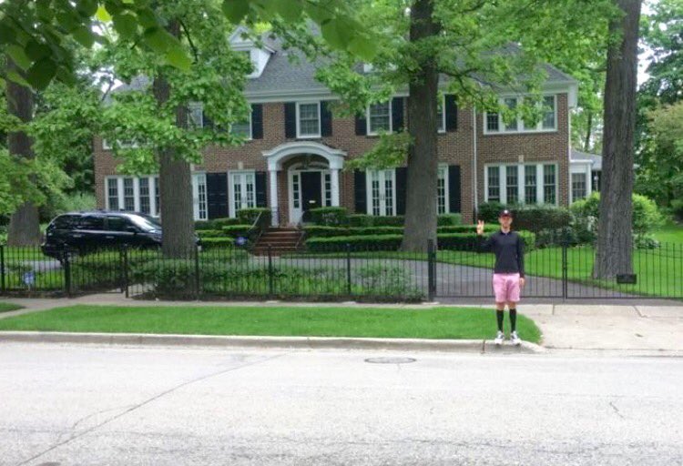 Highlight of <a href="/GlencoeGP/">Glencoe Grand Prix</a> so far is host housing across the street from the Home Alone house! Life. Made.