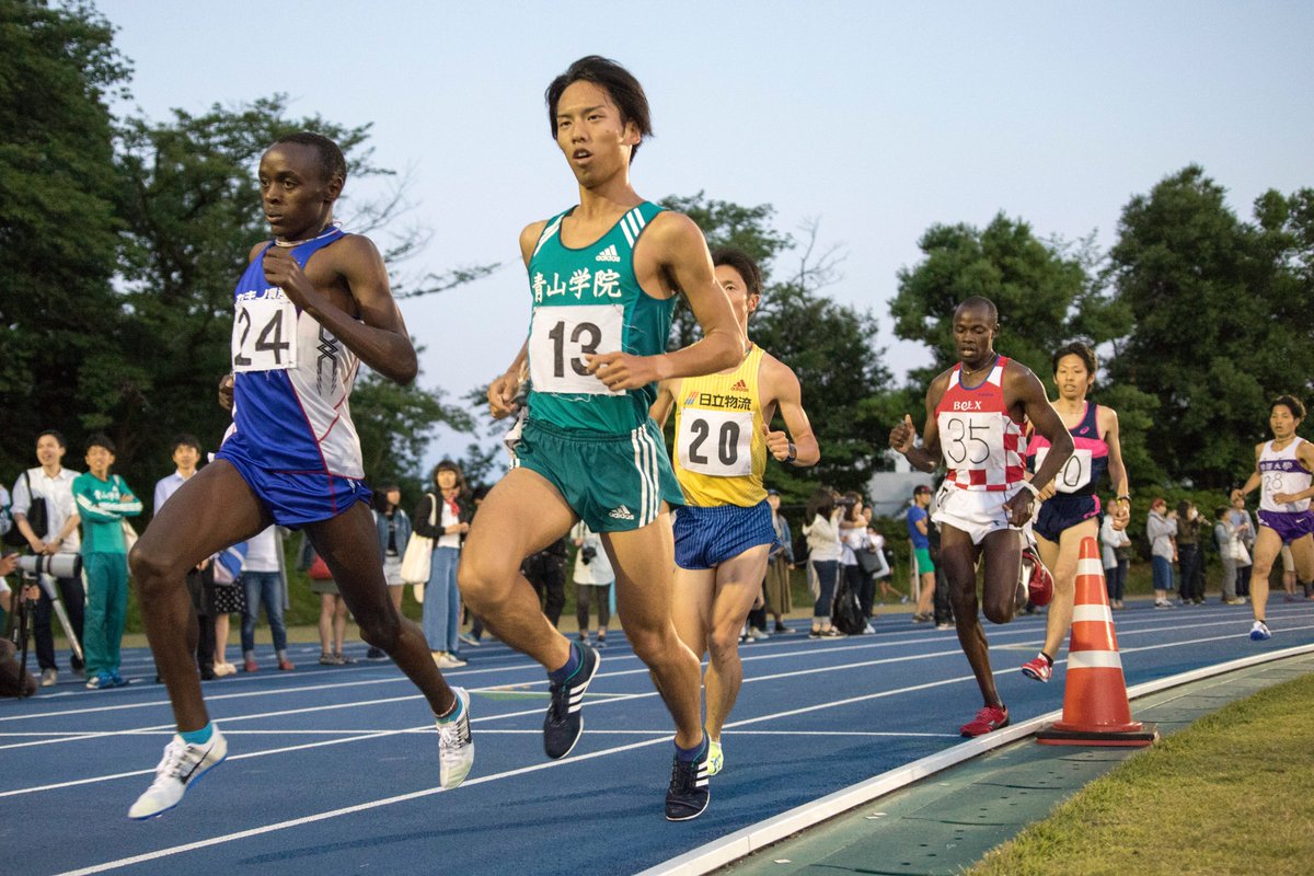 日体大5000m 30組 一色恭志 青山学院 13 49 77 Ekiden News Scoopnest