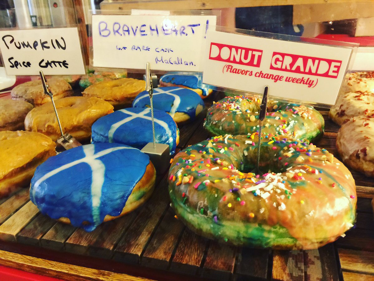 The everything grande donut. Come try our best donuts of the year to end his 3 day donut weekend!! #donutday