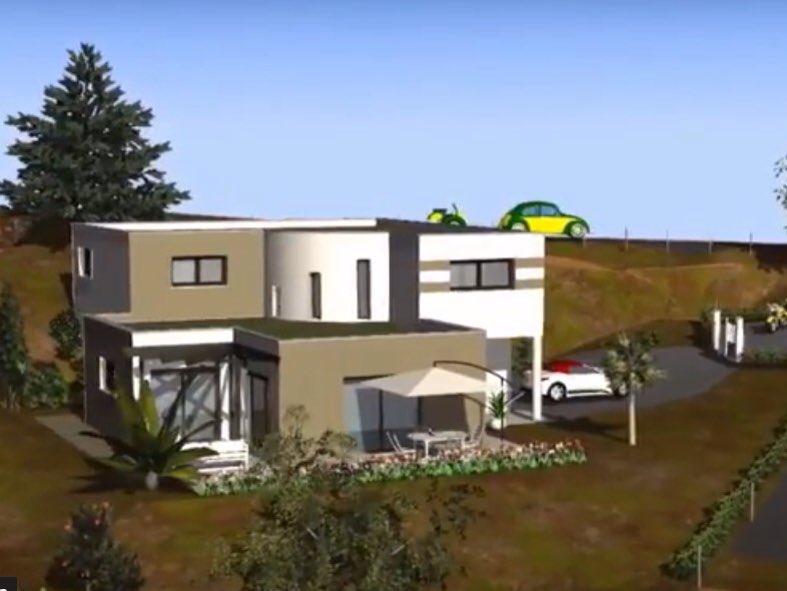 architectureBIM's tweet photo. Video construction toiture terrasse dans pente de terrain de 25%...réalisée avec #Edificius  https://t.co/94Y07anGOK https://t.co/cpLOp63OWK