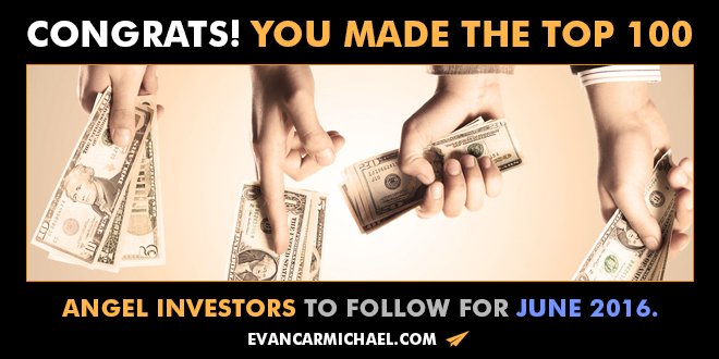 ECAngelInvestor's tweet photo. @MediaLabPete - Congratulations on making on our Top Twitter list!https://t.co/RTQti0LDkL
https://t.co/6E5s0du19m