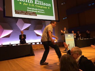 wisdomvoices's tweet photo. .@keithellison one of #Bernie's earliest supporters at #DFLStateConvention yesterday https://t.co/kv4qoEmWOX https://t.co/R5hysZP54w