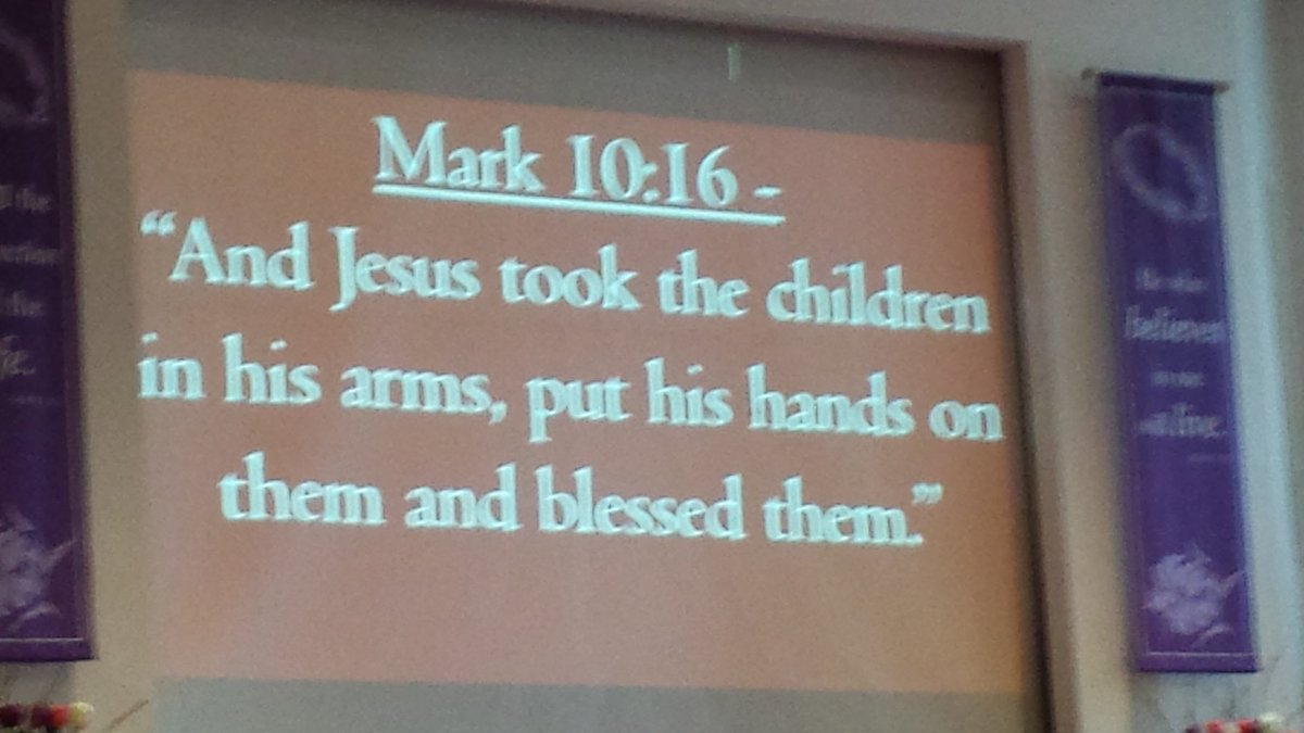hardwickannie's tweet photo. Bless the children #hcpreach https://t.co/pZMJDleWY3