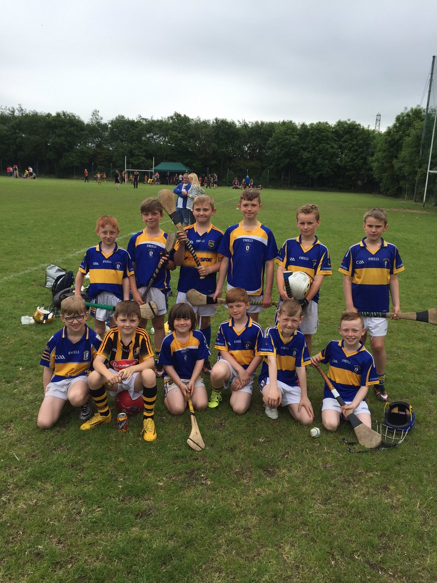 steve75C's tweet photo. U10 @RossaGACBelfast hurlers beaten Finalists in Pat Sheehan Shield #stilllearningthegame #proud https://t.co/PSWx9gxIws