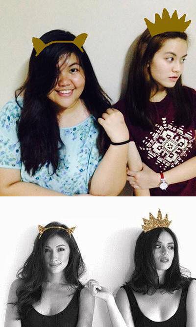 anndylrcn's tweet photo. Demi & Anndy as Solenn Maryeussaff x Georgina Wildaughter 😂💕
#throwbacksummer2015 https://t.co/z9vTFMb5ch