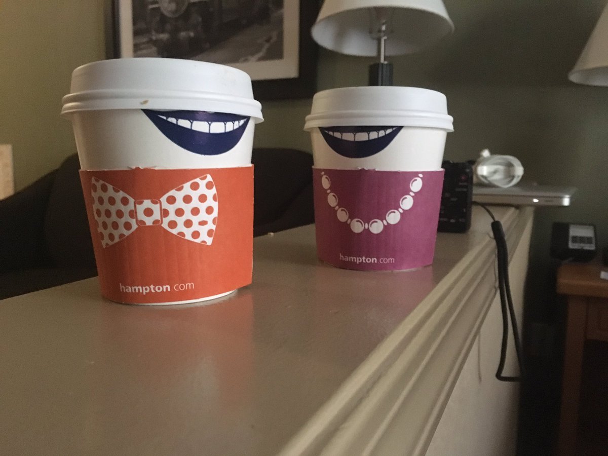 Bradley Oldham (@bradley_oldham) on Twitter photo Credit where credit is do: well done <a href="/HamptonByHilton/">Hampton by Hilton</a> for the cup smiles and sleeves. Adds a smile and works great👍 Credit where credit is do: well done <a href="/HamptonByHilton/">Hampton by Hilton</a> for the cup smiles and sleeves. Adds a smile and works great👍