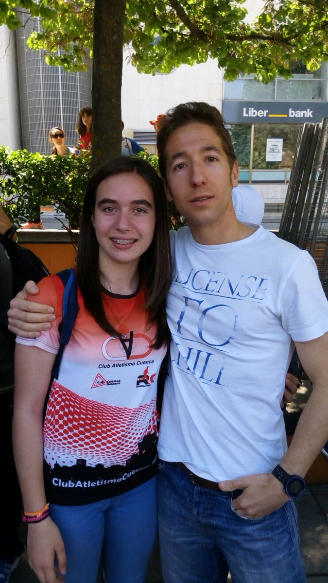 DT1Team's tweet photo. En Hoz de Huécar también estaban Andrea, Jaime y Sancho sudando las camisetas #DT1 #DIABETESP https://t.co/R4zZmhKkJr