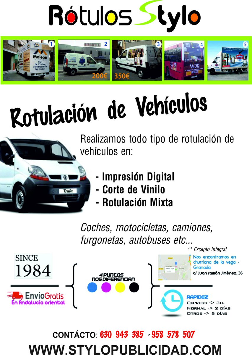 StyloRotulos's tweet image. ROTULACION DE VEHICULOS
