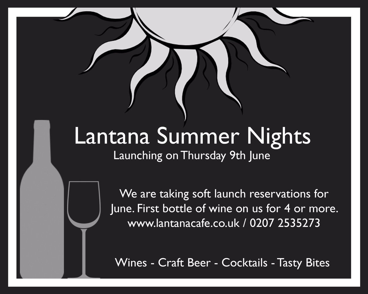 Lantana Summer Nights launching Thursday 9th June. Come along for some fun X