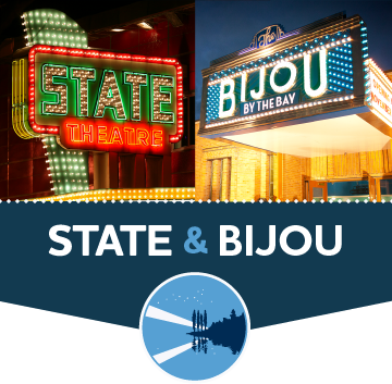 #JustGreatMovies at the most beautiful theaters in downtown #TraverseCity! Schedule &amp; info: stateandbijou.org/calendar/
