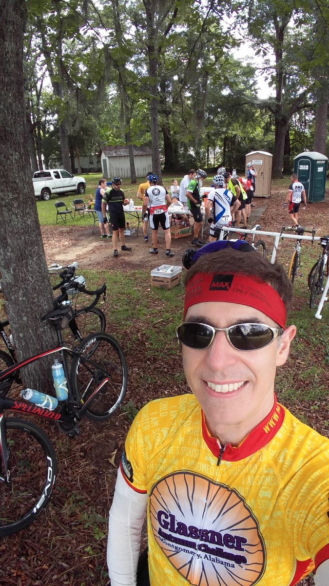 RTraphan's tweet photo. #TriStates100 finished at 12:38 pm with a moving time of 4:57 at 20.5 mph. Yay us! #ABCS https://t.co/qEa9eteWiN