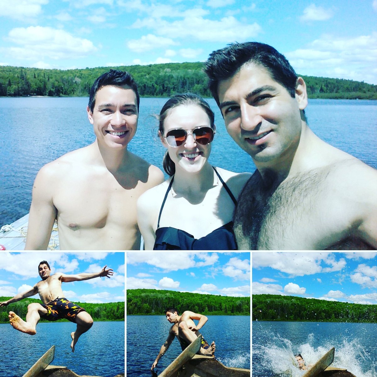 EliasBHage's tweet photo. Warming up for summertime. #canadianlakes #iamcanadian https://t.co/Z8OtalVVo0
