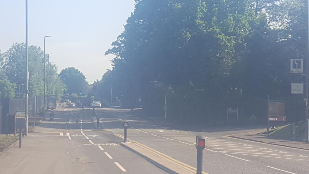 We did a session outside on the #bearsway path - saw many use it, including this Mum and daughter <a href="/BigBikeFest/">The Big Bike Fest</a>