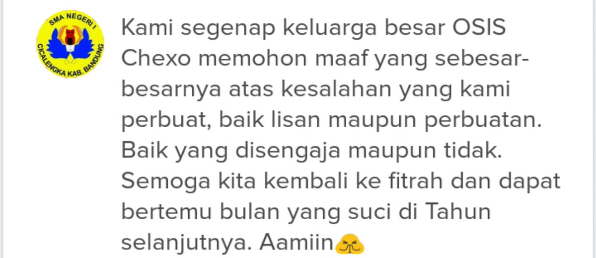 Osis SMAN1Cicalengka tweet media