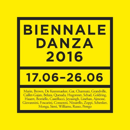 -11 #BiennaleDanza2016
25 artisti 32 titoli 19 spettacoli 10 prime assolute 13 creazioni #BiennaleCollegeDanza