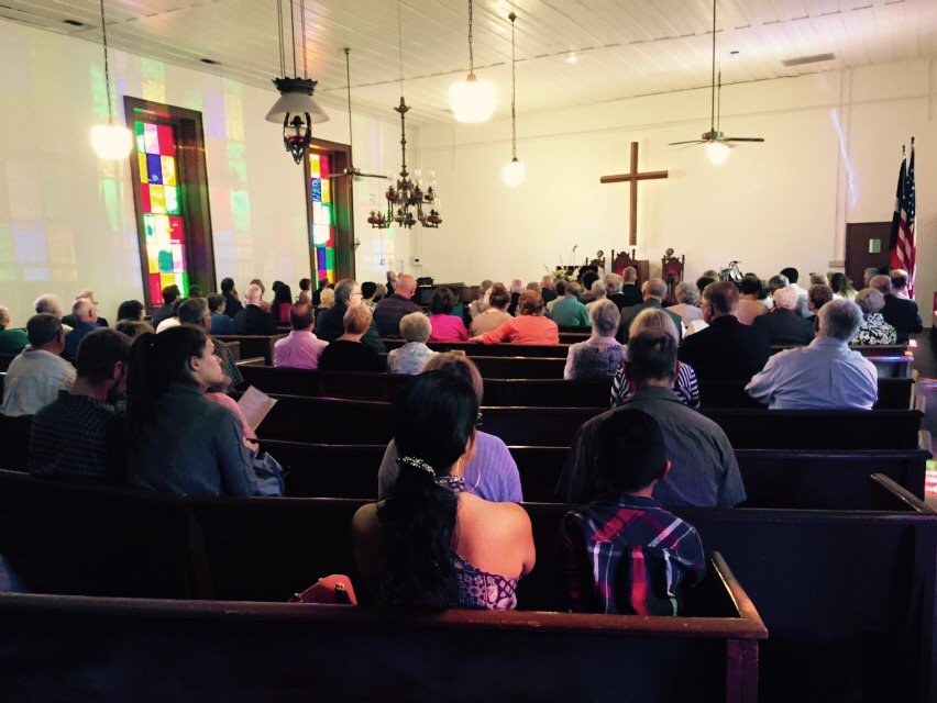 dwhardage's tweet photo. Honoring Sam Prestidge &amp; Tillie Burgin today - the 2016 Texas Baptists Legacy Award recipients at Independence BC https://t.co/bWDmEKnHoG