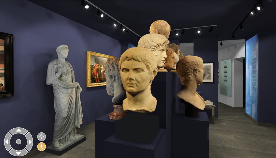 Navigator4D's tweet image. Finalisation 4D-Mougins Town and Interiors of Museum for MACM4D Virtual Visit project #MACM4D