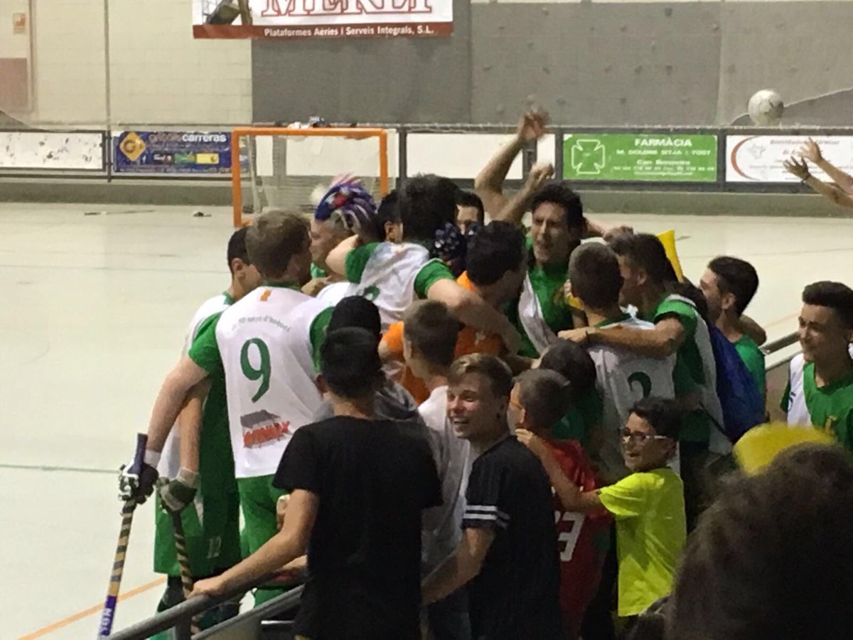 Temporada històrica per l'HC Piera que ha aconseguit l'ascens al guanyar 4-2 tot i tenir l'eliminatòria en contra!