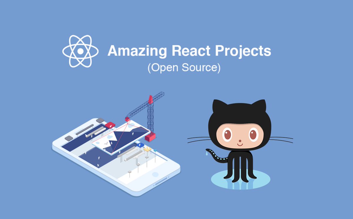 React nulled. Проекты на react js. идеи для react. github баннер. аватарка для github.