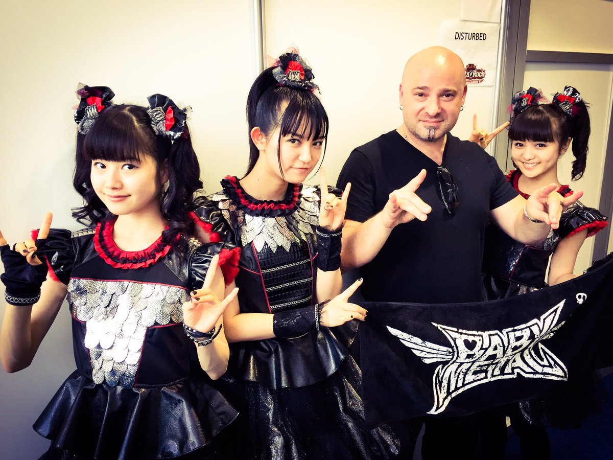Babymetal Nice To Meet You And Thanks For Coming Our Show Daviddraiman From Disturbed Babymetal Fortarock Babymetal Nice To Meet You And Thanks For Coming Our Show Daviddraiman From Disturbed Babymetal Fortarock