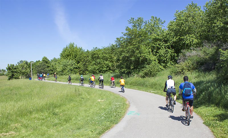 FazCDN's tweet photo. Nice ride with @BramaleaCycle. Looking forward to #Brampton's Bike the Creek on June 18th. https://t.co/4oBlWXzt7s https://t.co/FWRg6HumYN