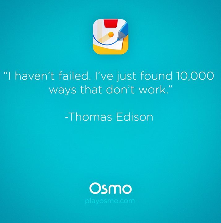 giovannigovoni's tweet photo. If at first you don't succeed, try try again. #OsmoFunFact #OsmoNewton https://t.co/yma8UasxAH