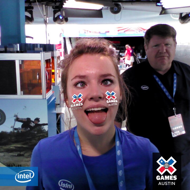 smanthajeane's tweet photo. How today is going ft. My homie Keith. #IntelinSports #xgames2016 https://t.co/vX3U3fcrWS