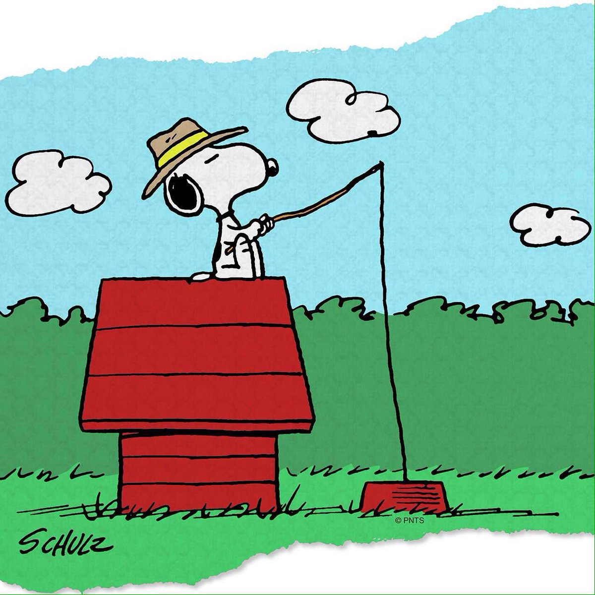mundoSnoopy's tweet photo. Domingo de pesca. #Snoopy #Peanuts #HappySunday https://t.co/unpO0bIFFo